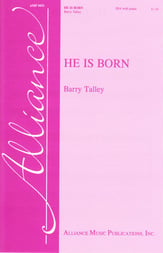 He Is Born SSA choral sheet music cover